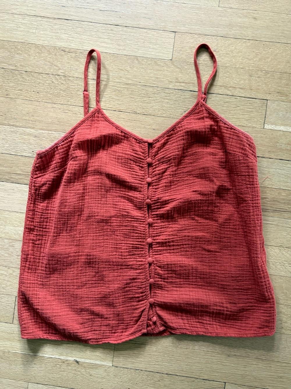 Dolan Button Front Cami